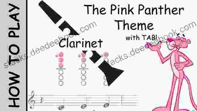 A Clarinet Quartet Performing The Pink Panther Theme Song The Pink Panther For Clarinet Quartet