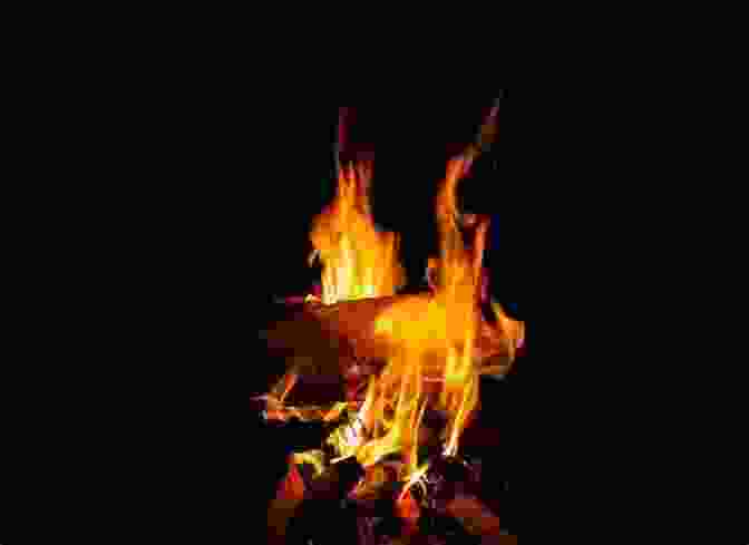 A Close Up Of A Bonfire At Night 20 Minutes Around The Bonfire (20 Minute 7)