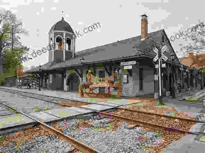 A Grand Old Train Depot Stands Amidst A Tranquil Setting, Its Weathered Facade Hinting At A Rich History. South Carolina Country Roads: Of Train Depots Filling Stations Other Vanishing Charms