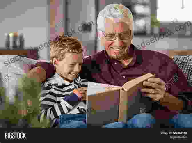 A Grandfather And His Grandchild Looking At A Photo Album Together, Filled With Memories And Love. Over Grandpa S Shoulder: Short Stories: A Family Of 12: The Growing Up Years (Over Grandpa S Shoulder: Stories From The Past 1)