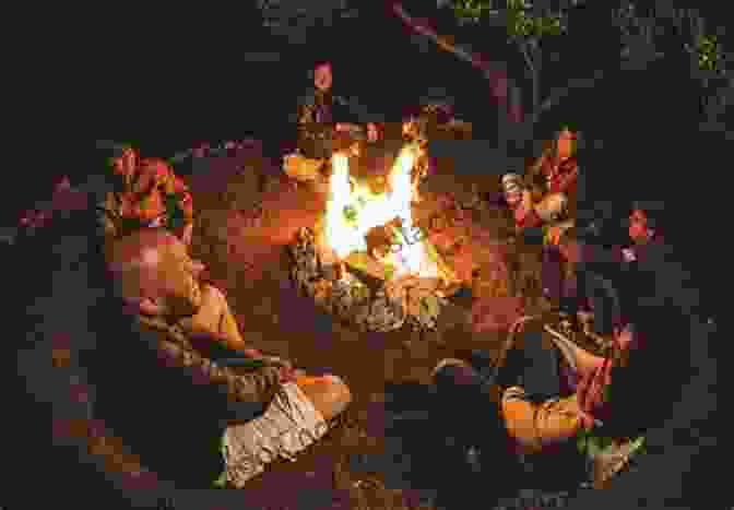 A Group Of People Sitting Around A Bonfire, Listening To A Story 20 Minutes Around The Bonfire (20 Minute 7)