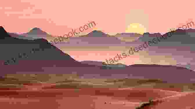 A Panoramic View Of The Desert Sunset From Atop A Sand Dune, With The Vibrant Sky Reflecting In The Calm Waters Of A Nearby Lake 20 Minutes In The Desert (20 Minute 12)