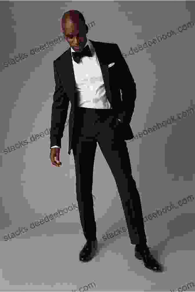 A Person Is Wearing A Tuxedo, Standing In An Empty Room. Play On Words: A Collection Of Visual Puns