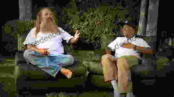 A Photograph Of Russell Simmons And Rick Rubin In A Candid Moment, Capturing Their Camaraderie And Mutual Respect. The Men Behind Def Jam: The Radical Rise Of Russell Simmons And Rick Rubin