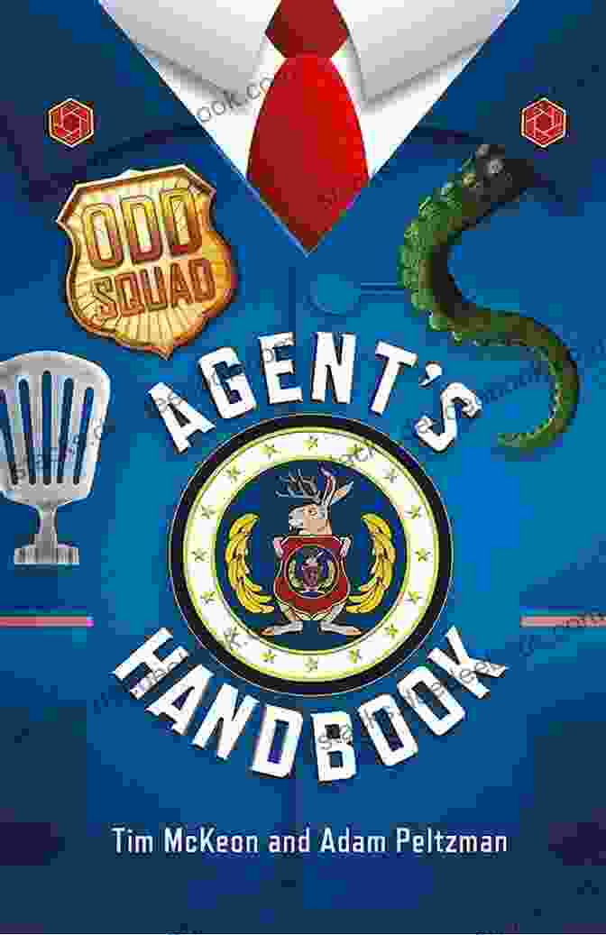 A Photograph Of The Odd Squad Agent Handbook, A Colorful Guide With A Logo Depicting An Eye And A Mathematical Equation. Odd Squad Agent S Handbook Tim McKeon