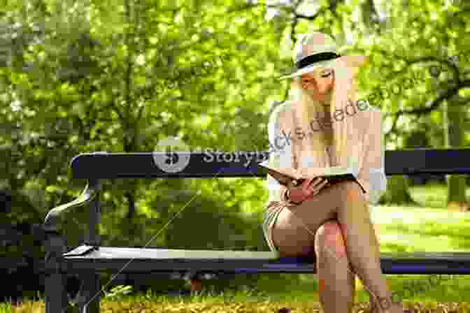 A Woman Reading A Short Story On A Bench In The Park Reno A Of Short Stories And Information
