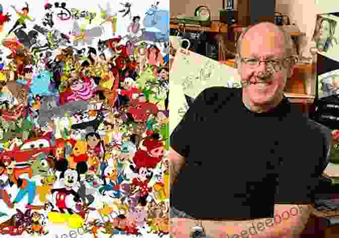Andy Schneider, A Legendary Disney Animator And Director, Poses In His Studio Surrounded By Sketches And Drawings. Disney Hits Andy Schneider