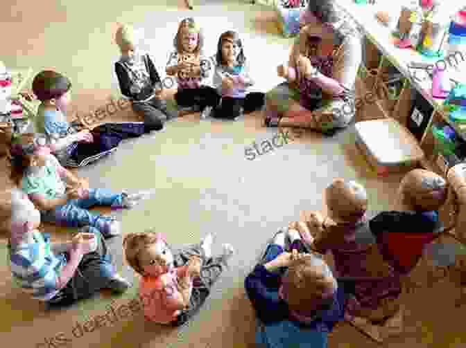 Children Gathered In A Circle For Circle Time Activities Nursery Rhymes Fingerplays And Songs For Circle Time