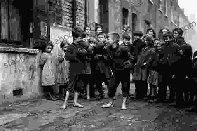 Children Playing In 'London Town, 1907.' London Town 1907 Barbara O Connor