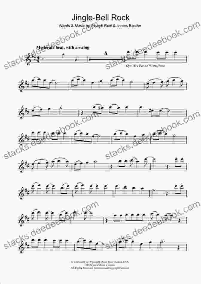 Clarinet Sheet Music For Jingle Bell Rock Big Of Christmas Songs For Clarinet