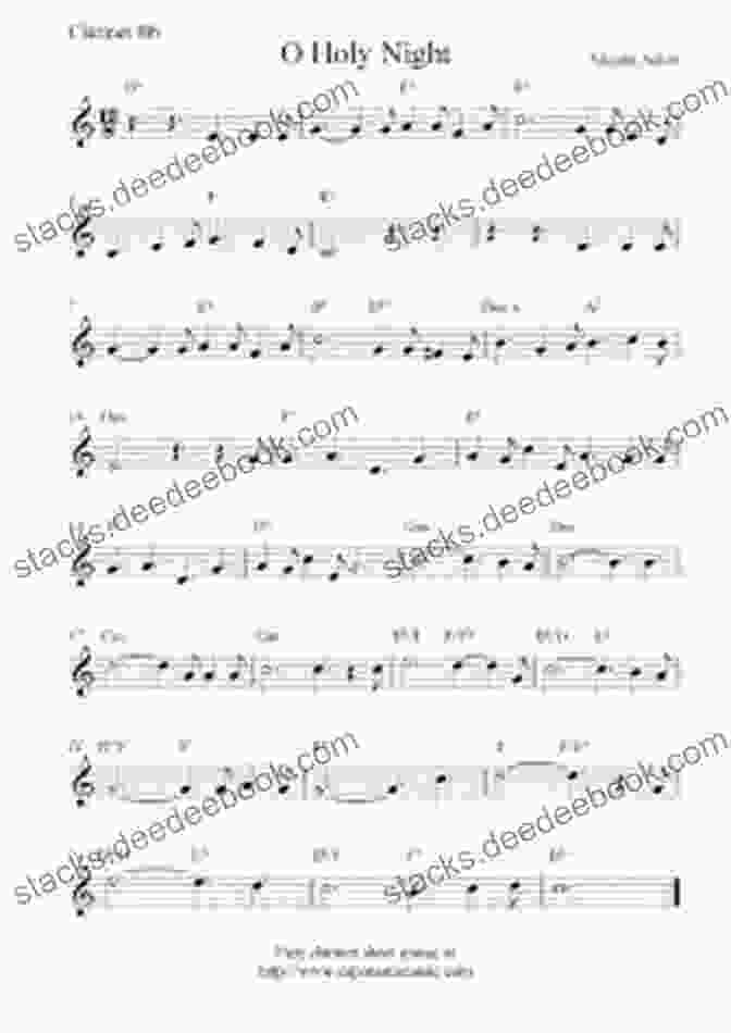 Clarinet Sheet Music For O Holy Night Big Of Christmas Songs For Clarinet