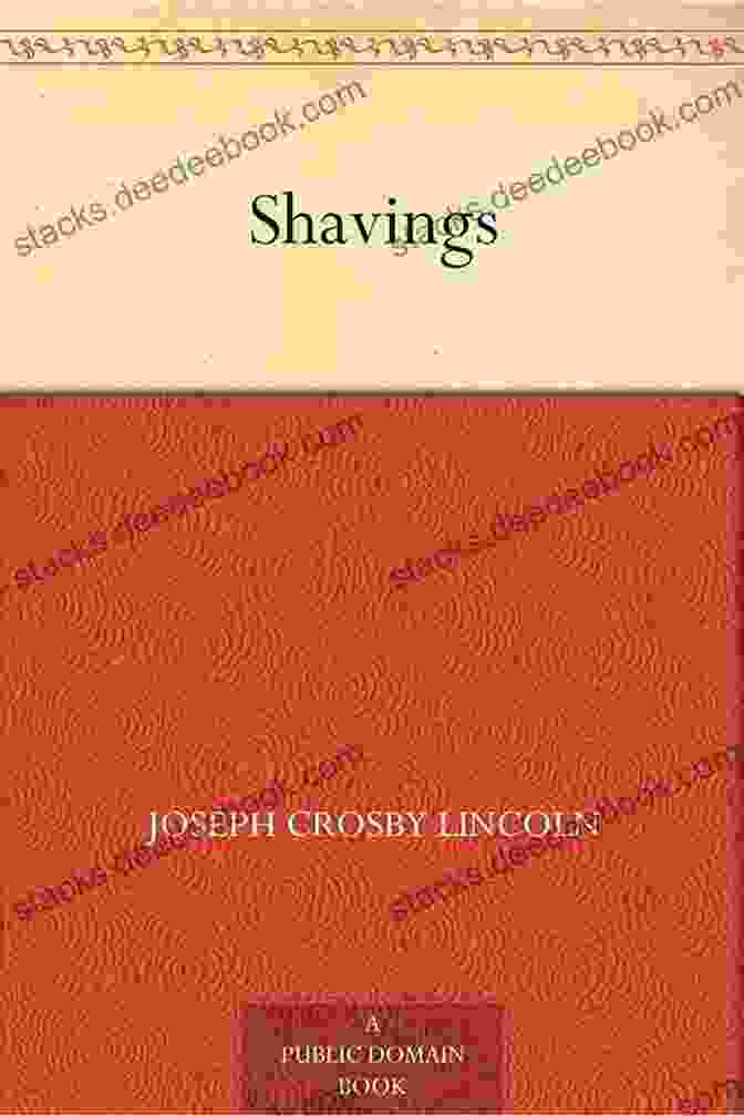 Cover Of Shavings By Joseph Crosby Lincoln, Featuring A Young Man Standing Alone In A Field Shavings Joseph Crosby Lincoln