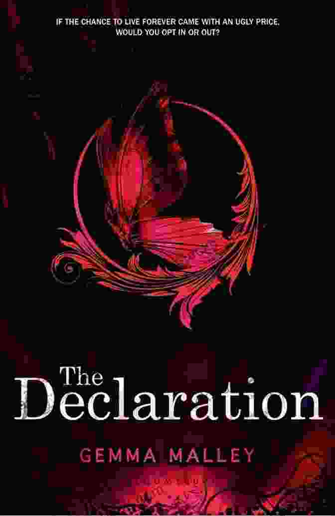 Gemma Malley, Author Of The Declaration, Holding A Copy Of The Book The Declaration Gemma Malley