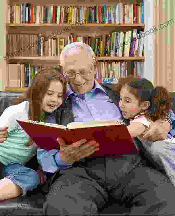 Grandfather Telling A Story To His Grandchild, Captivated By The Magic Of The Tale. Over Grandpa S Shoulder: Short Stories: A Family Of 12: The Growing Up Years (Over Grandpa S Shoulder: Stories From The Past 1)