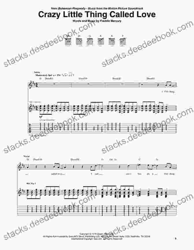Guitar Tab For 'Crazy Little Thing Called Love' Alfred S Easy Guitar Songs Standards Jazz: 50 Easy Classic Hits For Guitar TAB From The Great American Songbook