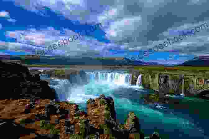 Image Of A Majestic Waterfall Surrounded By Mountains. Words Of Worship: 30 Devotions Based On Songs And Hymns