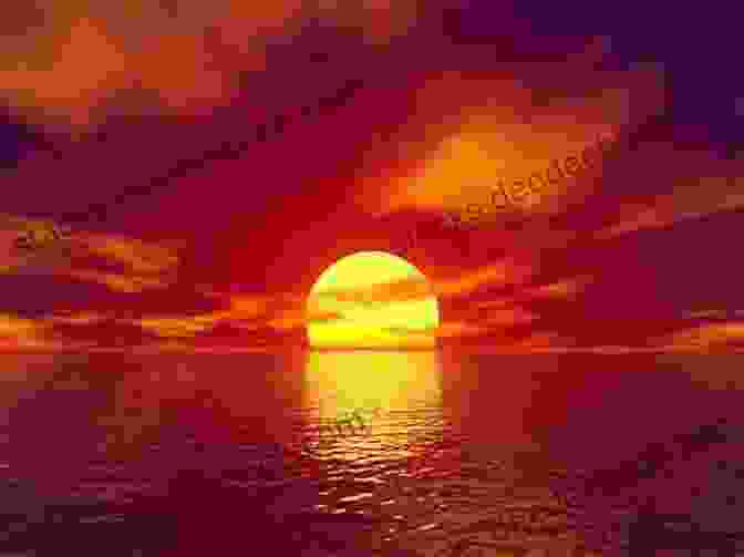 Image Of A Sunset Over A Body Of Water. Words Of Worship: 30 Devotions Based On Songs And Hymns