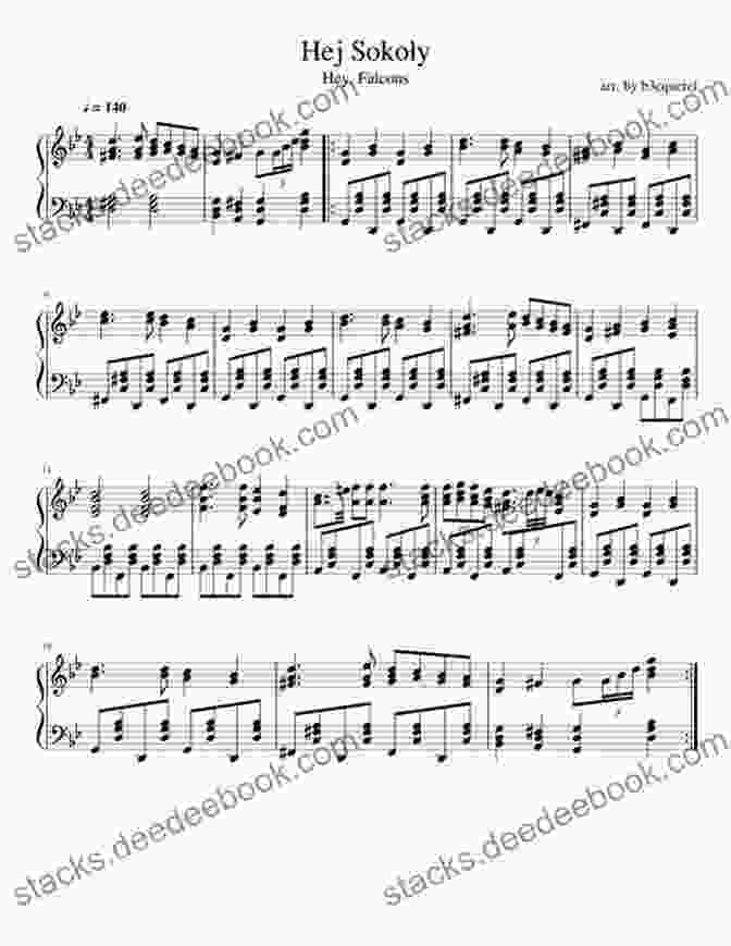 Sheet Music For The Song 'Hej, Sokoły' The Ten Polish Folk Songs With English Translations Sheet Music For Piano