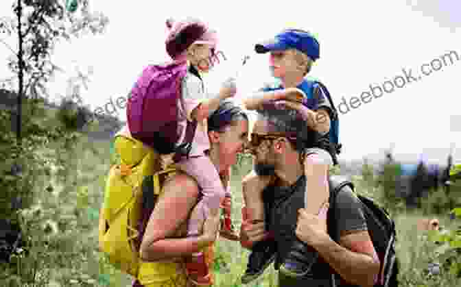 The Baker Family Posing For A Photo Before Their Hiking Trip In The Rocky Mountains. Rescue In The Rockies: Baker Family Adventures 8
